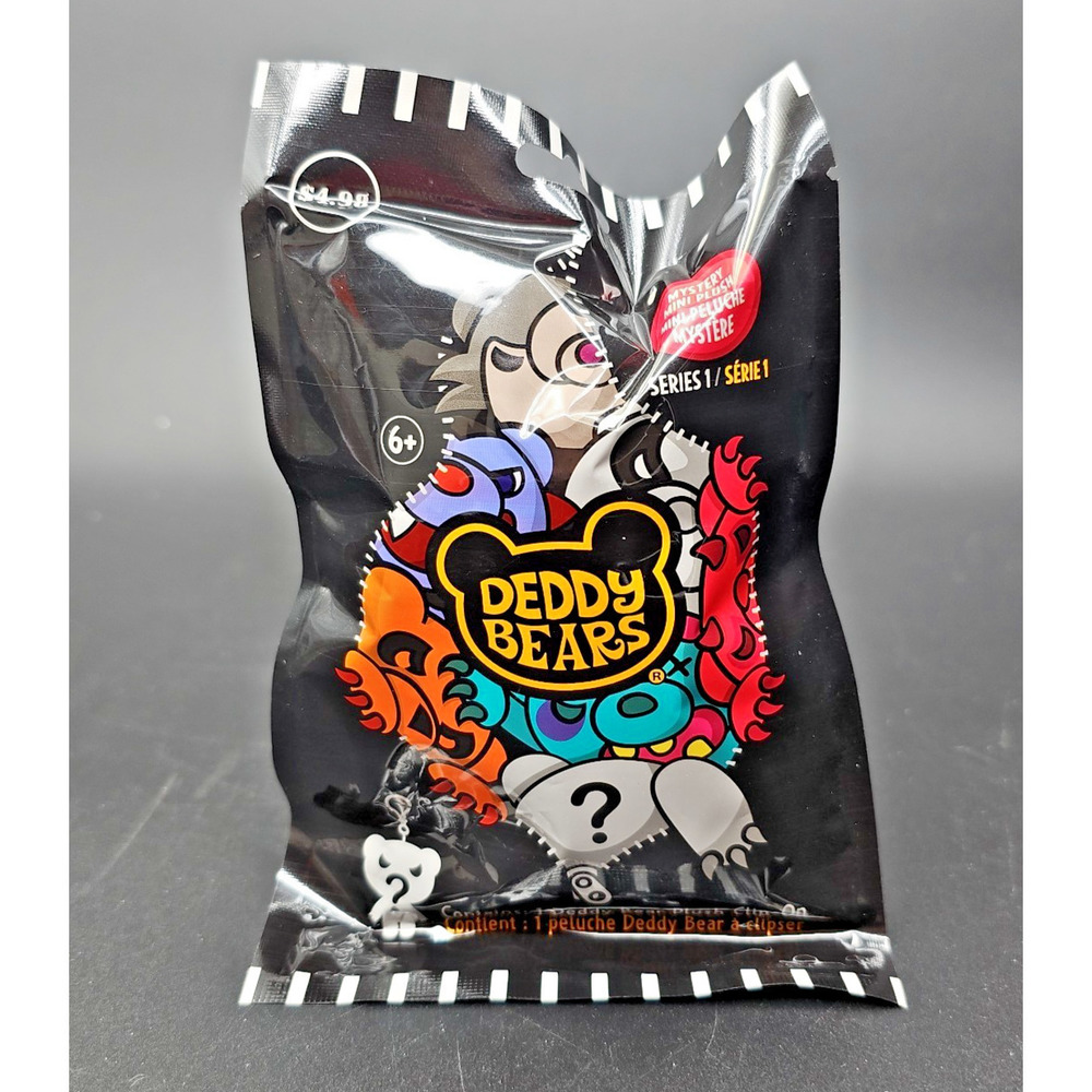 New Deddy Bears Blind Bag Series 4 Plush Clip-On Collectible Figure